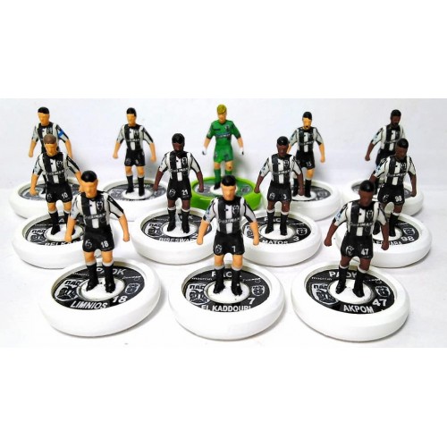Subbuteo Andrew Table Soccer PAOK FC Greek Champions 2018-19 on WSB Professional bases